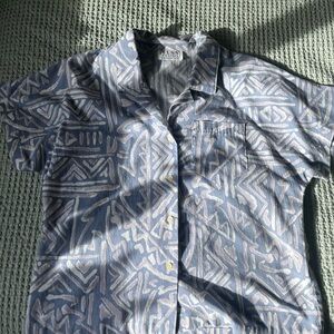 Vintage button down t-shirt